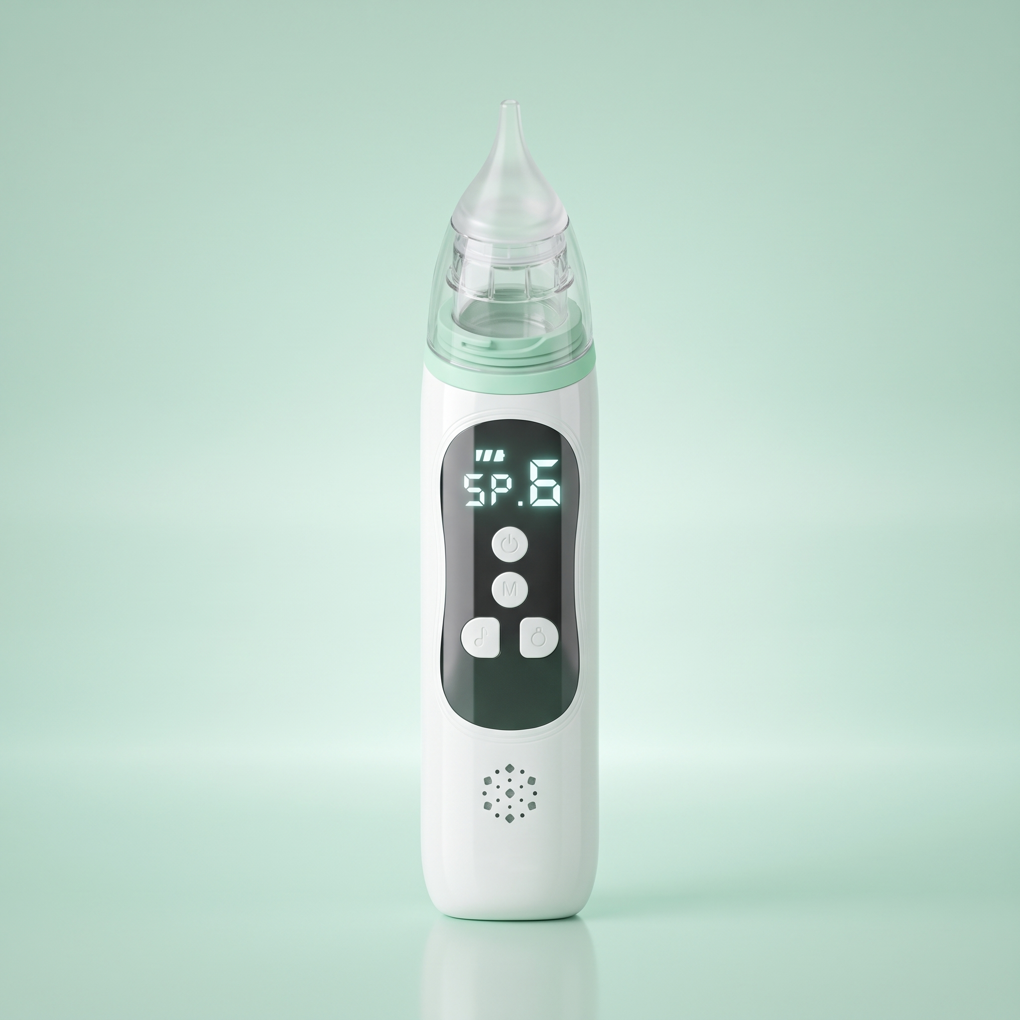 Electric Baby Nasal Aspirator - Gentle Nose Cleaner for Newborns & Toddlers