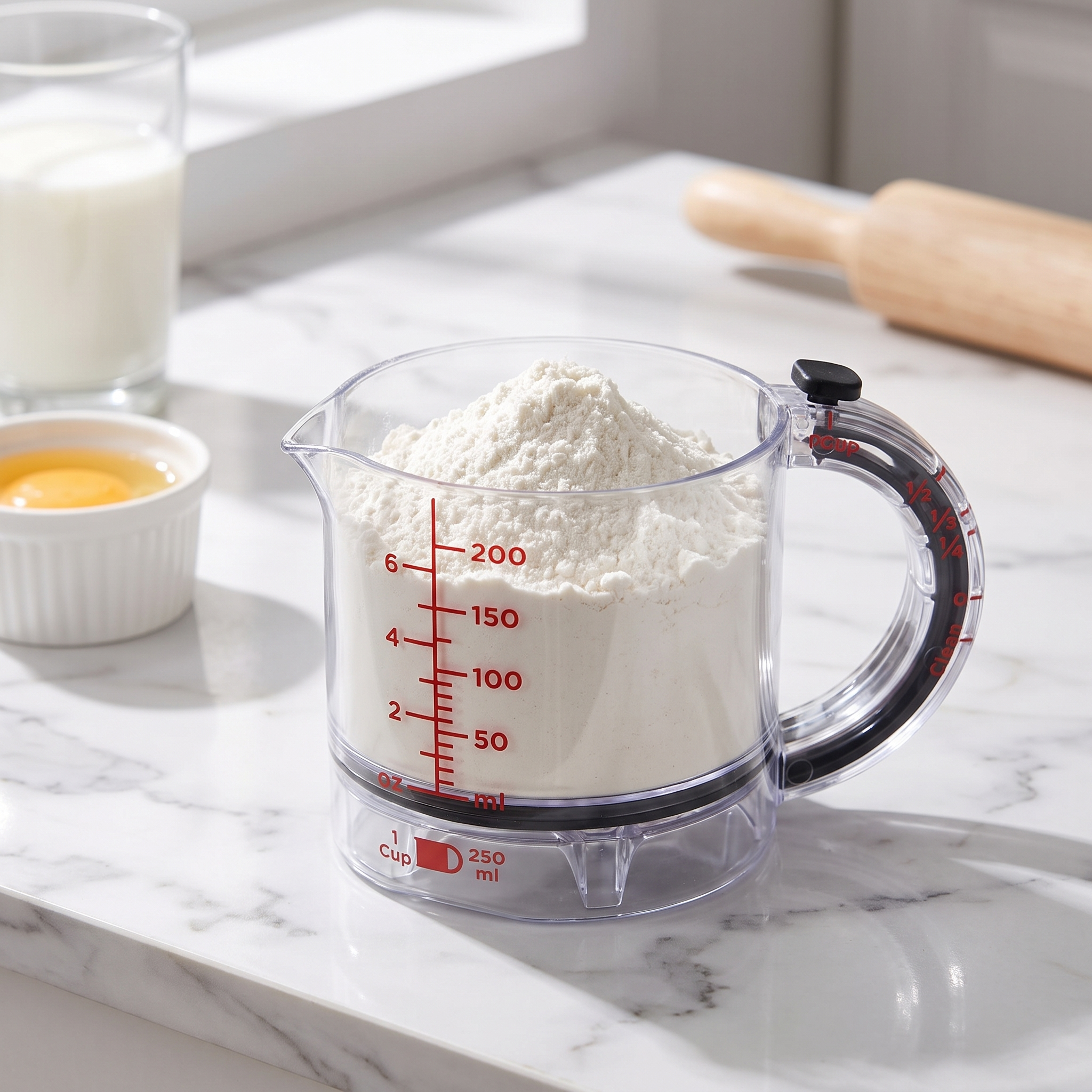 Versatile Kitchen Measuring Cube