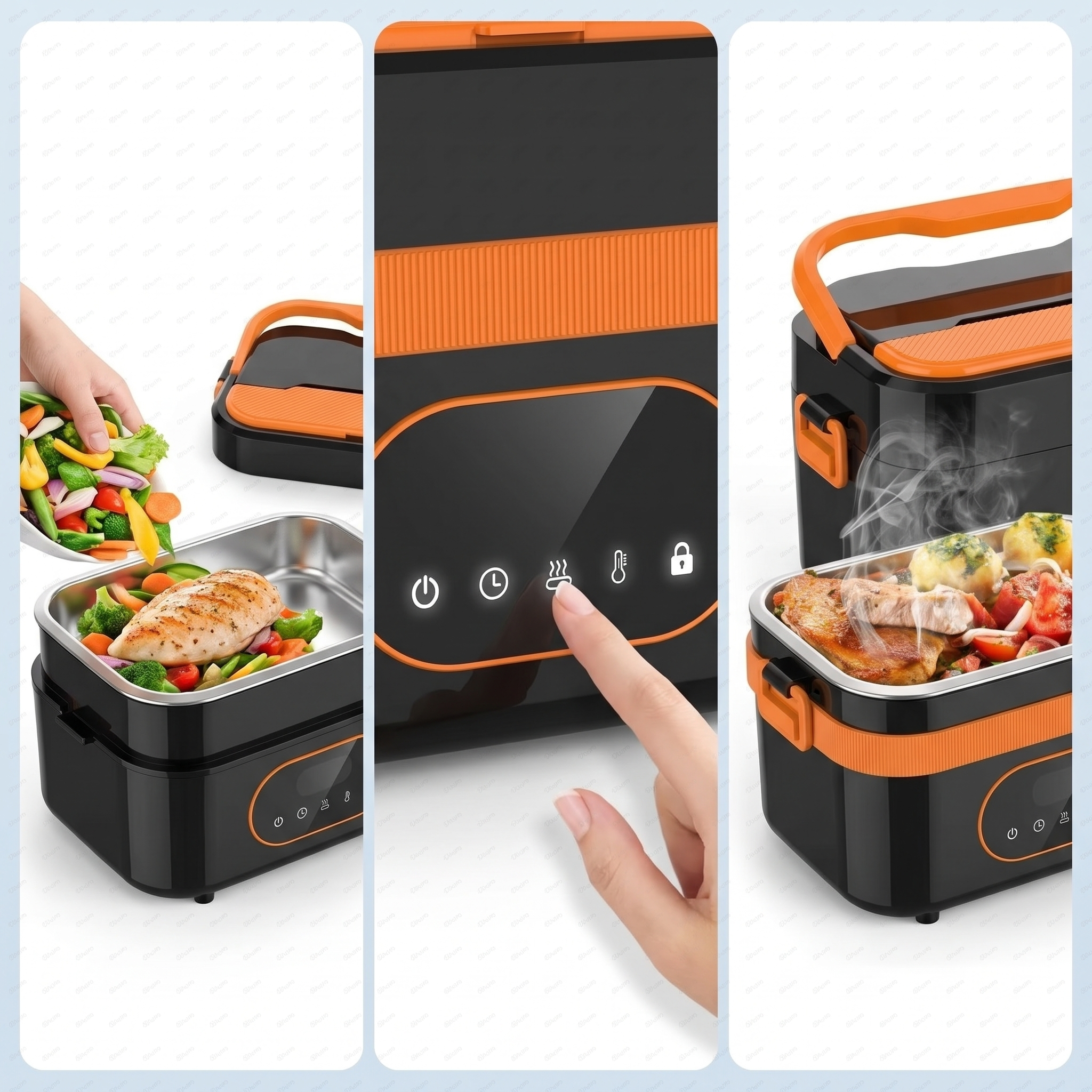 Portable Electric Heated Lunch Box | Hot Meals Anywhere