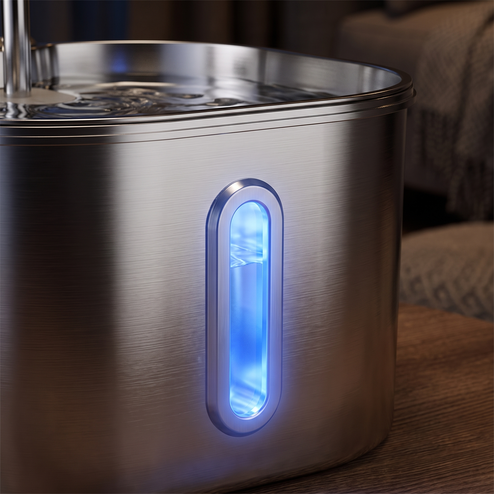 Pet Hydration Fountain - Motion-Activated 2.2L Stainless Steel Water Fountain for Cats & Dogs