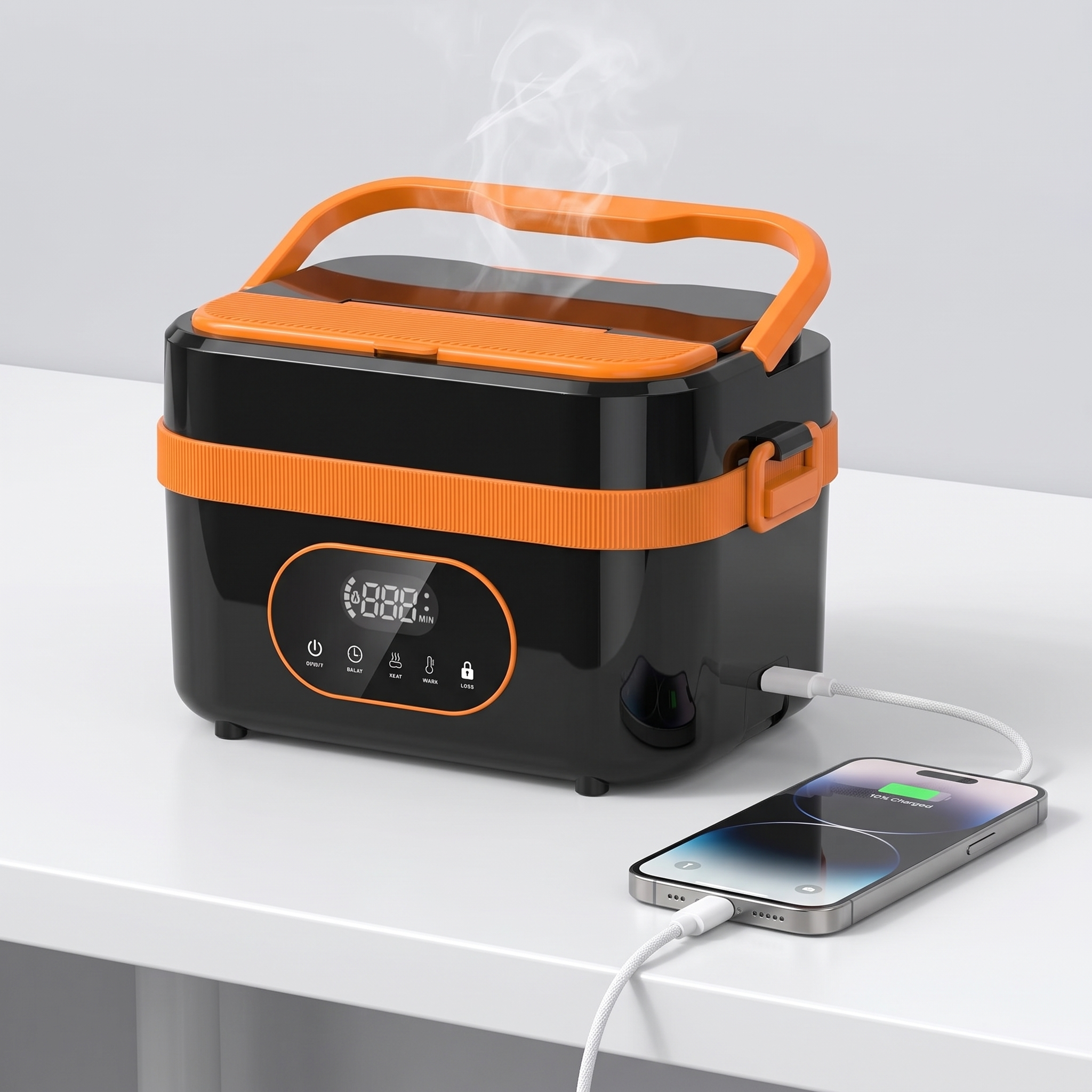 Portable Electric Heated Lunch Box | Hot Meals Anywhere
