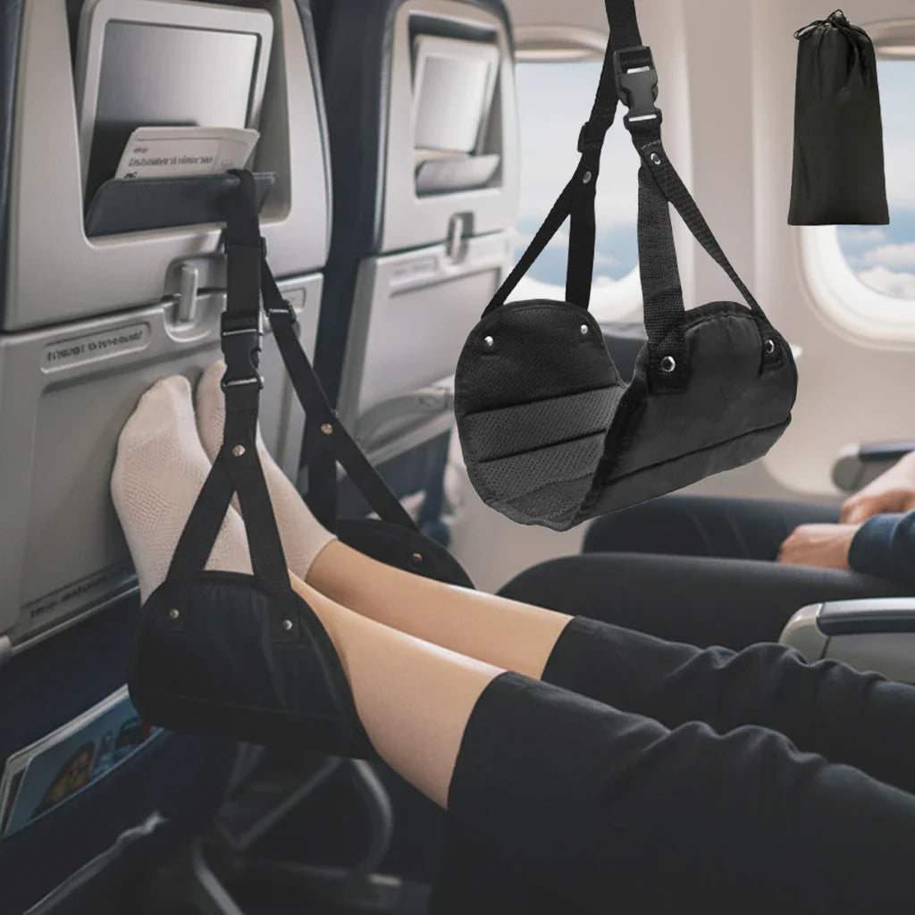 On-the-Go Foot Hammock - Relax Anywhere While Traveling