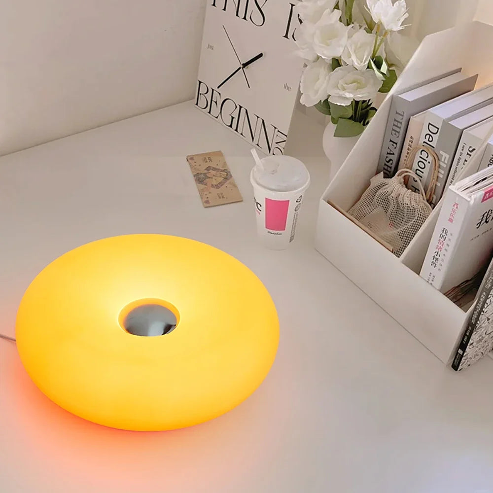 Donut Mood Lamp - RGB Color-Changing Bedside & Desk Light