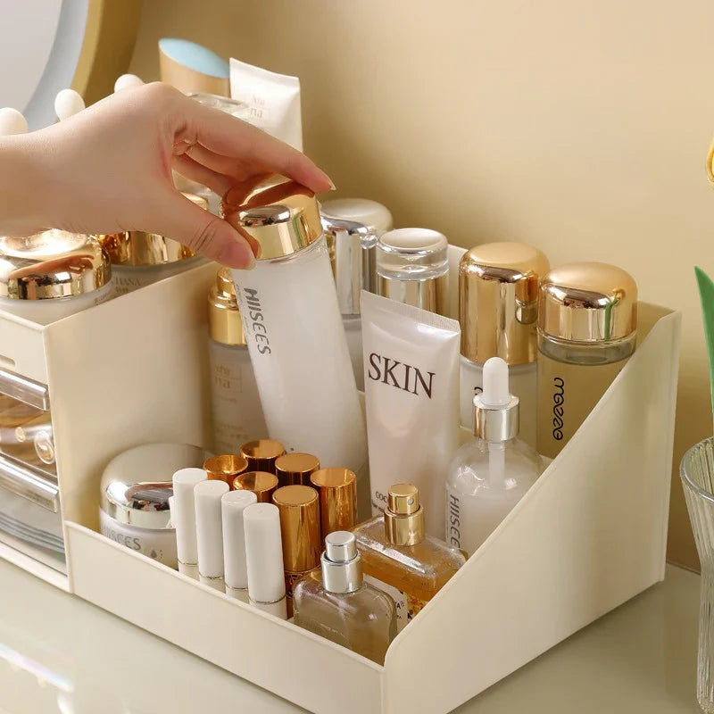 Chic Cosmetic Organizer - Vanity Countertop Makeup & Skincare Storage