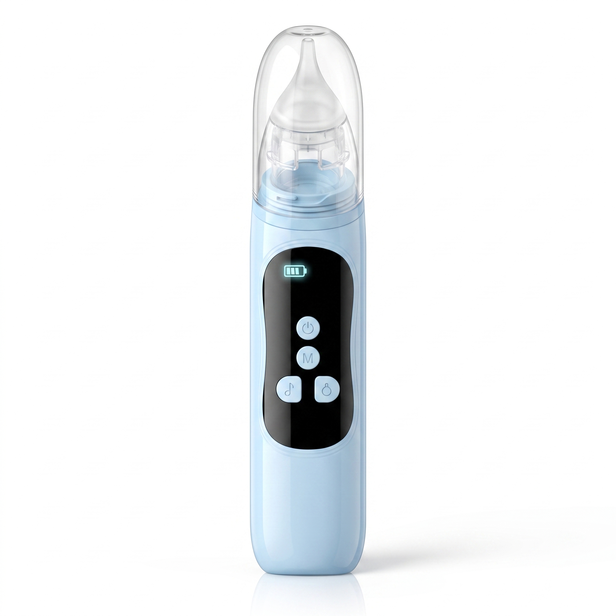 Electric Baby Nasal Aspirator - Gentle Nose Cleaner for Newborns & Toddlers