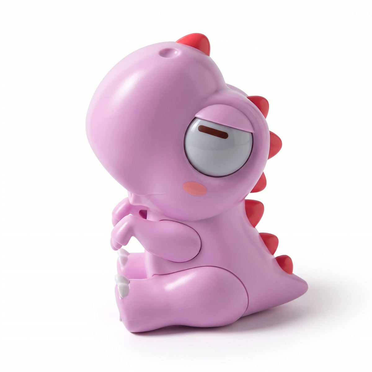 Cool Bite Buddy in Pink Dino on a white background