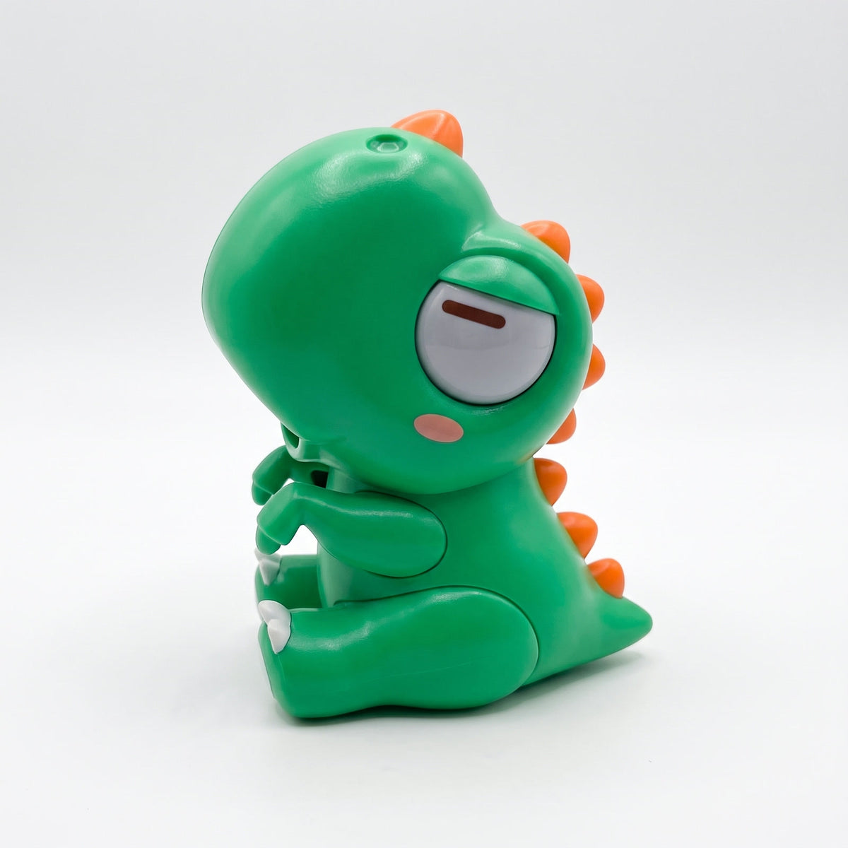 Cool Bite Buddy in Green Dino on a white background